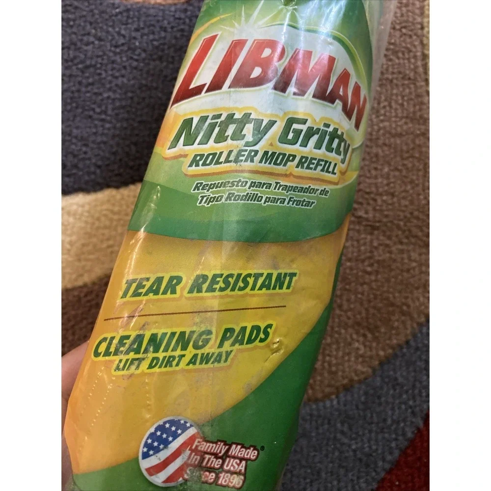 Libman 2011‎ Nitty Gritty Roller Mop Refill New